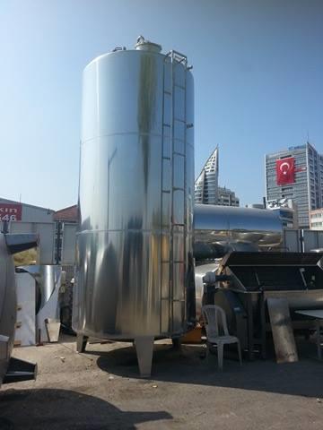 paslanmaz çift cıdarlı tank çift ceketli kazan 15 ton